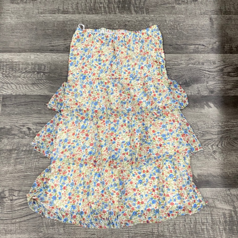 STRAPLESS MINI DRESS - Picture 2 of 3